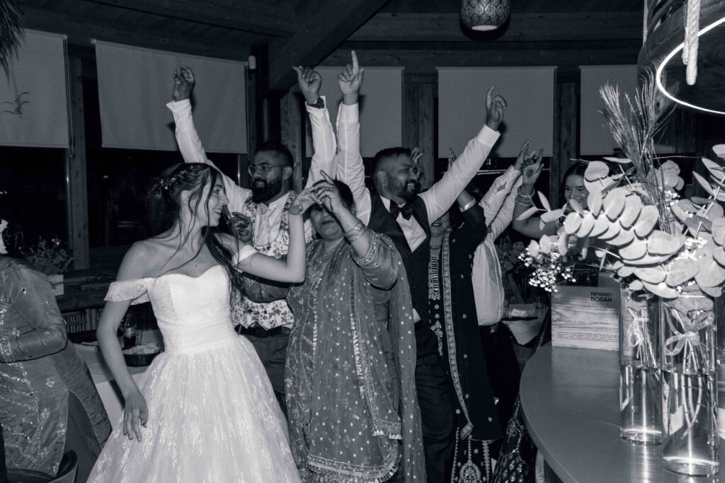 festa e balli al matrimonio